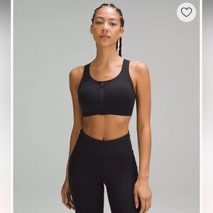 Lululemon Enlite Front-Zip Bra with High Support in size 34 C NWT